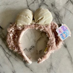 Disney Shellie May Burlap Bow Duffy and Friends Plush Ears Headband